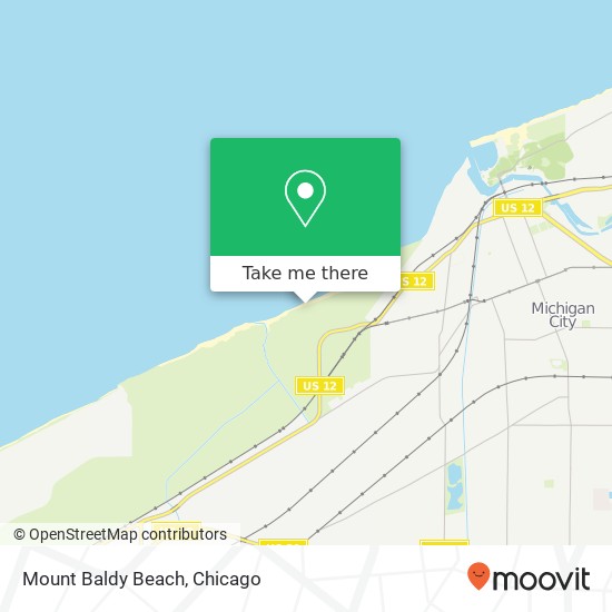 Mapa de Mount Baldy Beach