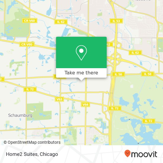 Home2 Suites map