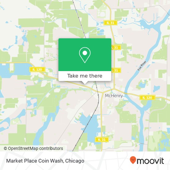 Mapa de Market Place Coin Wash