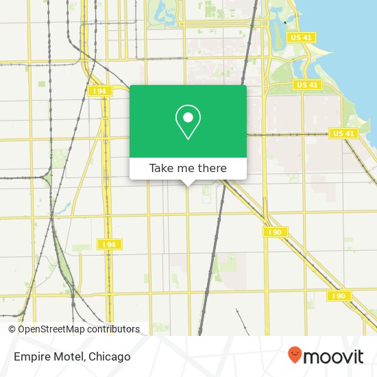 Empire Motel map