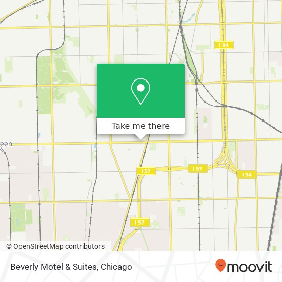 Mapa de Beverly Motel & Suites