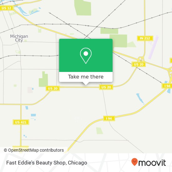 Fast Eddie's Beauty Shop map