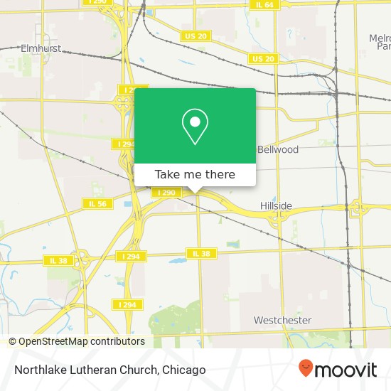 Mapa de Northlake Lutheran Church