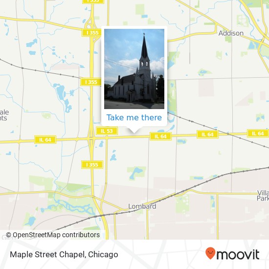 Maple Street Chapel map