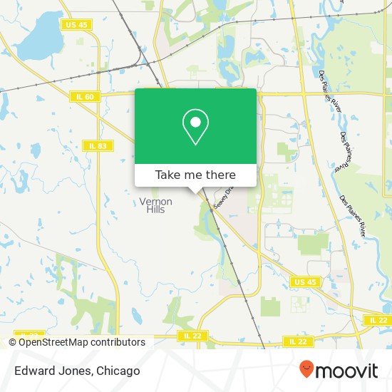 Edward Jones map