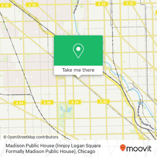 Madison Public House (Innjoy Logan Square Formally Madison Public House) map