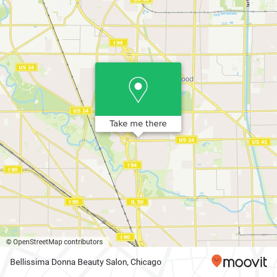 Bellissima Donna Beauty Salon map