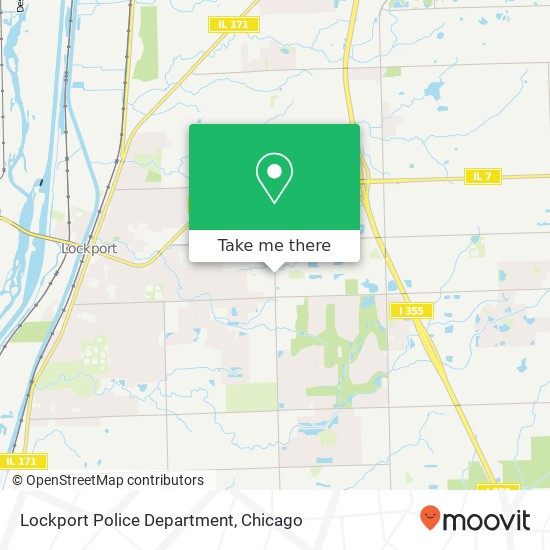 Mapa de Lockport Police Department