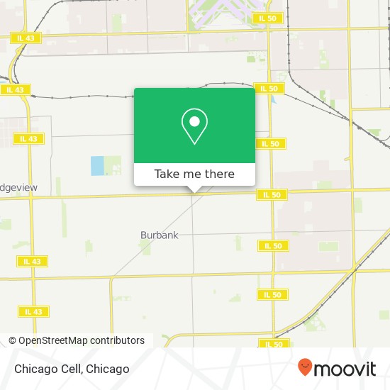 Chicago Cell map