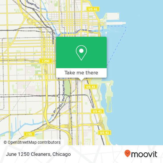 June 1250 Cleaners map