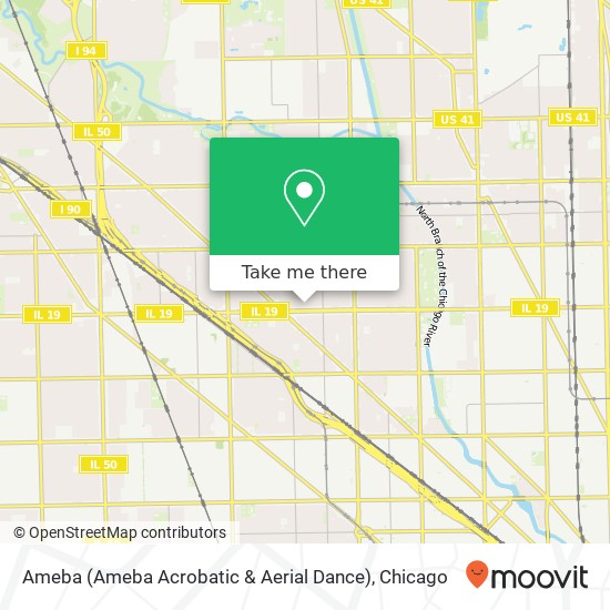 Mapa de Ameba (Ameba Acrobatic & Aerial Dance)
