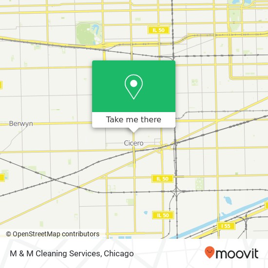 Mapa de M & M Cleaning Services