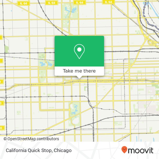 Mapa de California Quick Stop