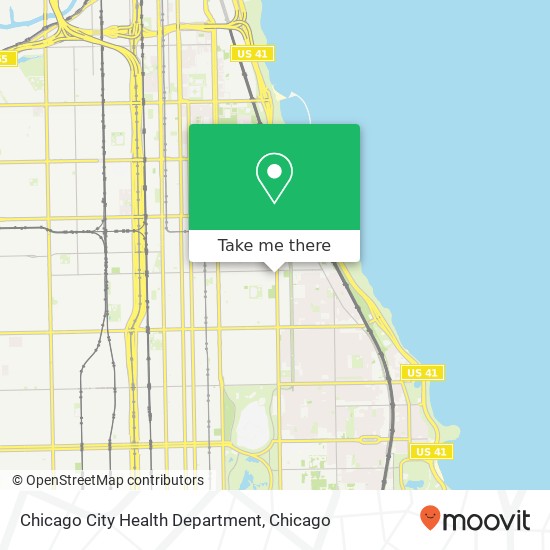 Mapa de Chicago City Health Department