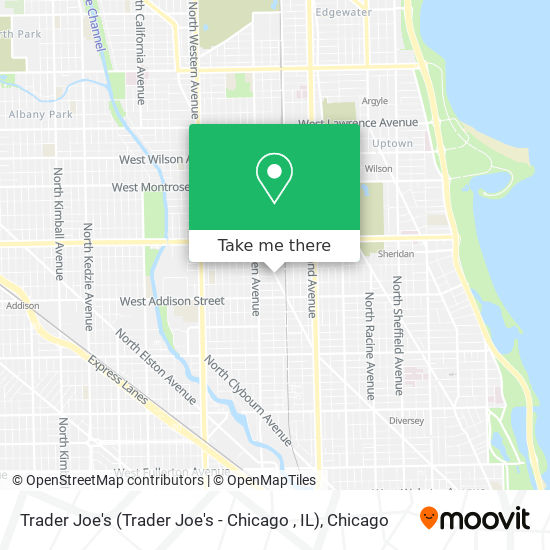 Mapa de Trader Joe's (Trader Joe's - Chicago , IL)