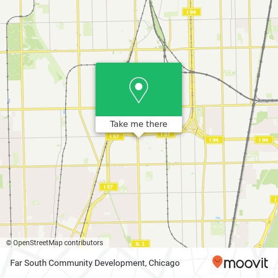 Far South Community Development map