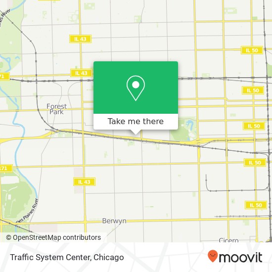 Mapa de Traffic System Center