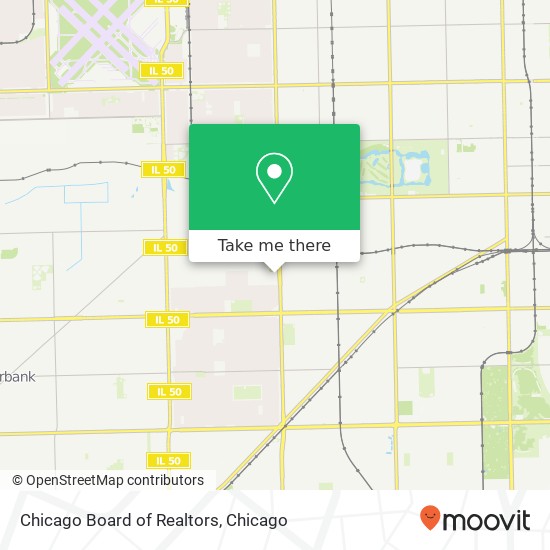Chicago Board of Realtors map
