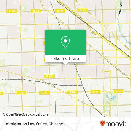 Immigration Law Office map