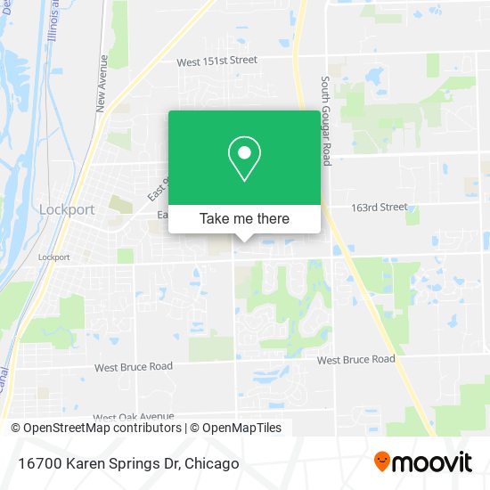 16700 Karen Springs Dr map