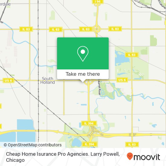 Cheap Home Isurance Pro Agencies. Larry Powell map