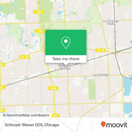 Schroyer Steven DDS map