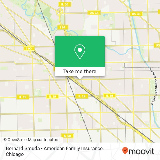 Bernard Smuda - American Family Insurance map