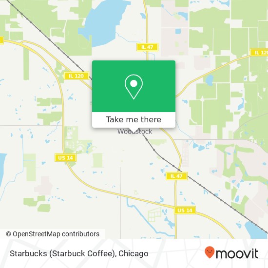 Mapa de Starbucks (Starbuck Coffee)
