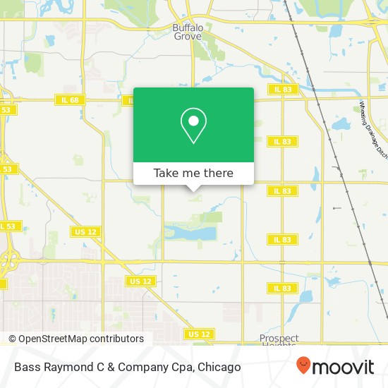 Bass Raymond C & Company Cpa map