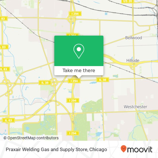 Praxair Welding Gas and Supply Store map