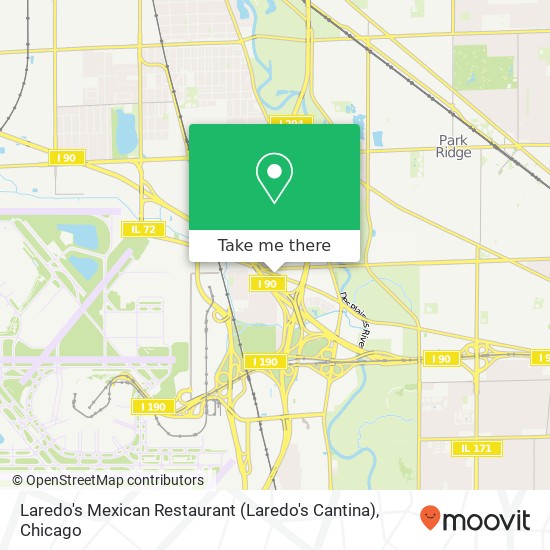 Mapa de Laredo's Mexican Restaurant (Laredo's Cantina)