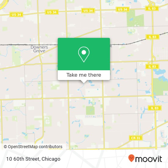 10 60th Street map