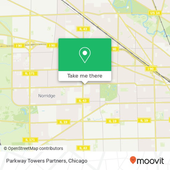 Mapa de Parkway Towers Partners