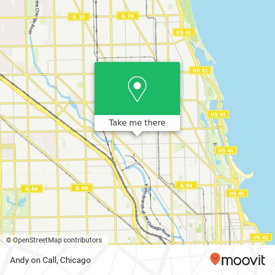 Andy on Call map