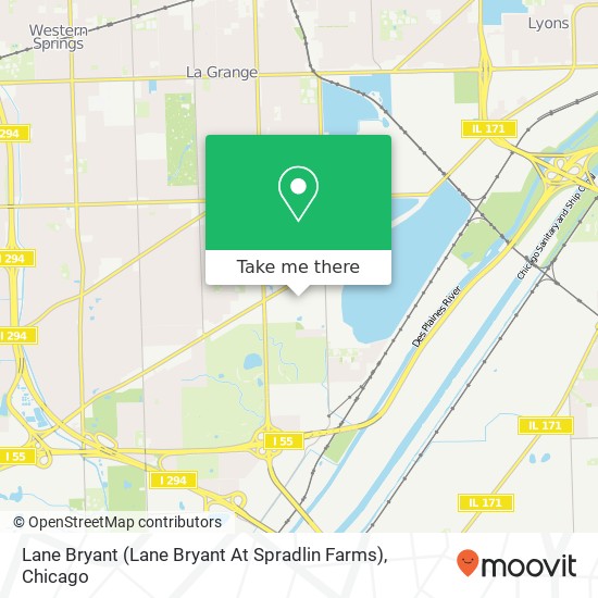 Lane Bryant (Lane Bryant At Spradlin Farms) map