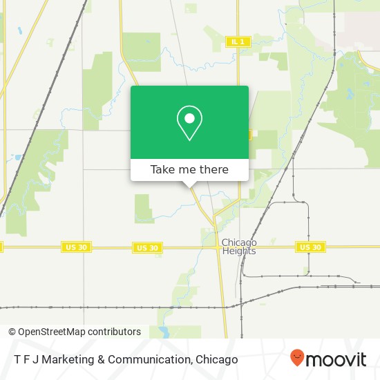 T F J Marketing & Communication map