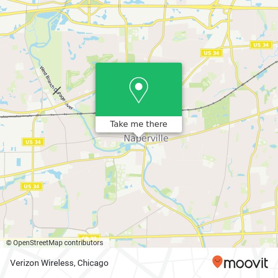 Verizon Wireless map