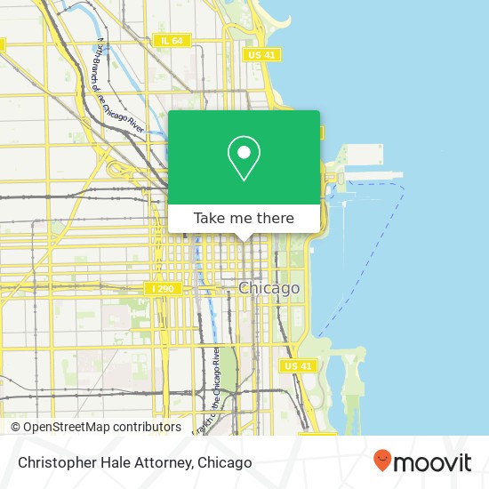Christopher Hale Attorney map