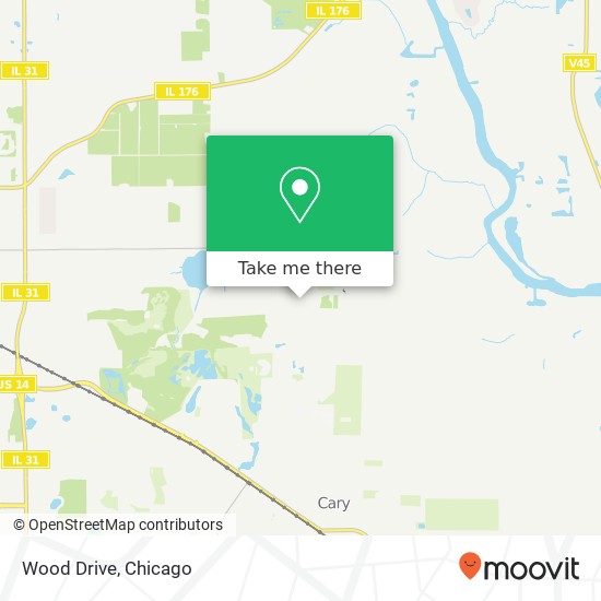 Mapa de Wood Drive