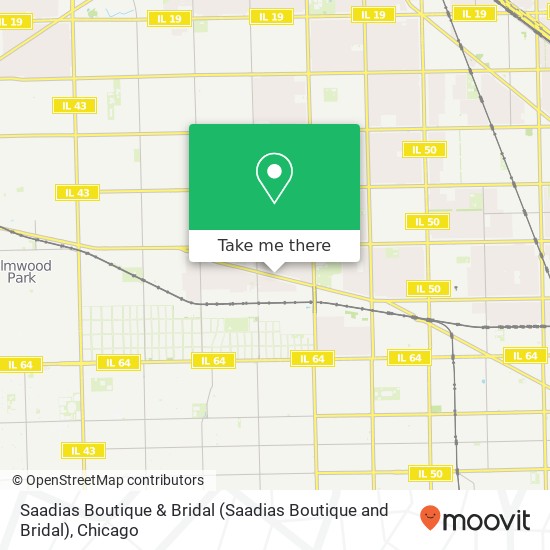 Saadias Boutique & Bridal map