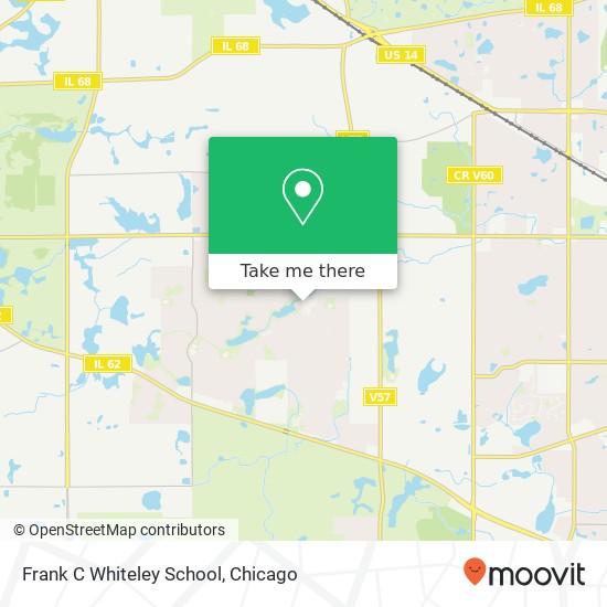 Mapa de Frank C Whiteley School