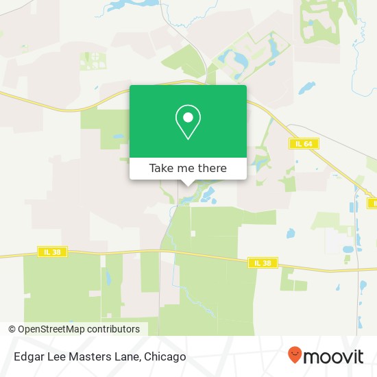 Mapa de Edgar Lee Masters Lane