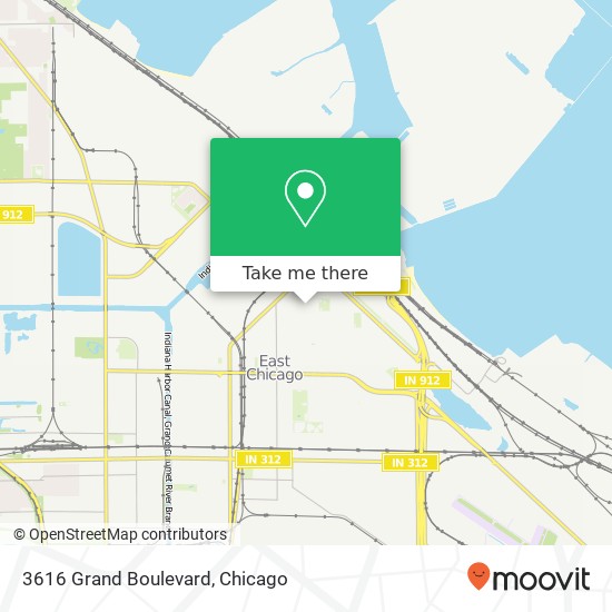 3616 Grand Boulevard map