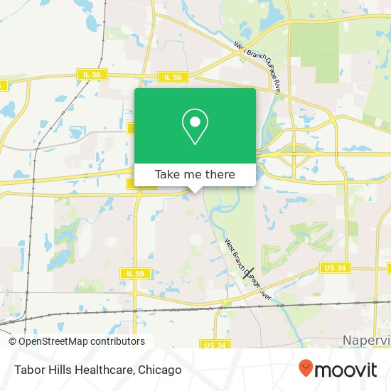 Mapa de Tabor Hills Healthcare