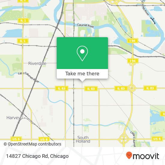 14827 Chicago Rd map