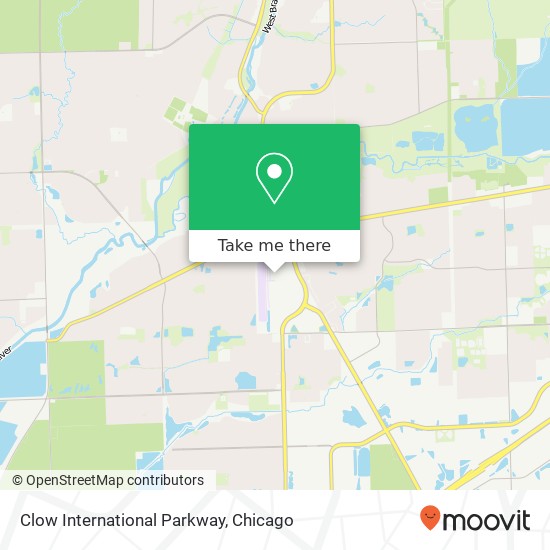 Clow International Parkway map