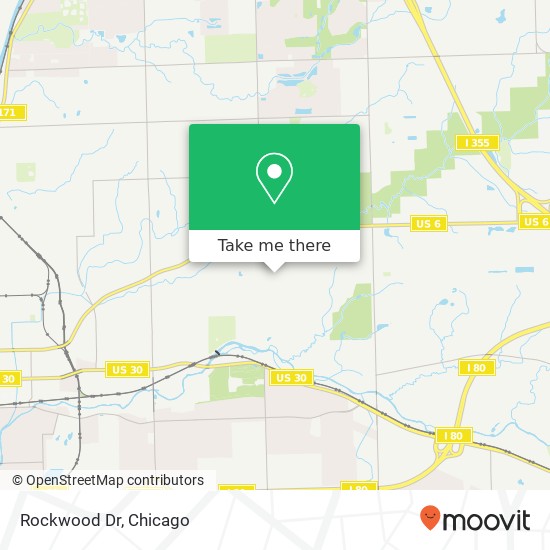 Mapa de Rockwood Dr