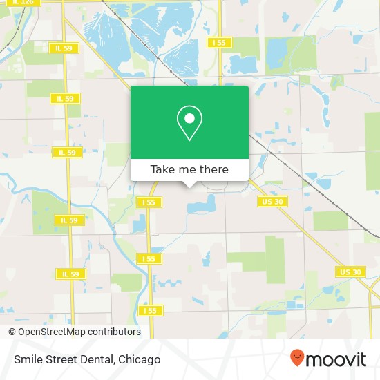 Smile Street Dental map