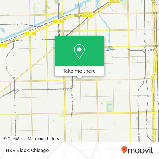 H&R Block map