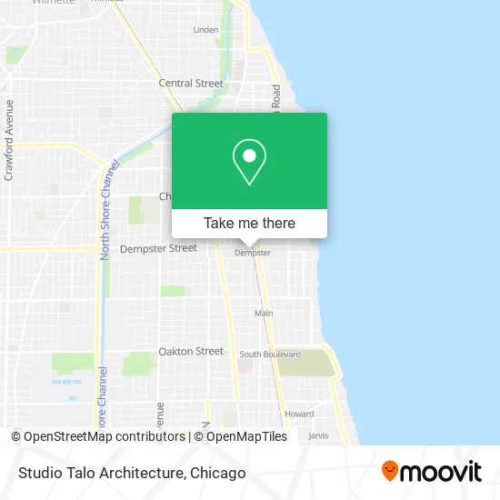 Studio Talo Architecture map